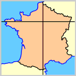 Localisation du collge Robert Buron en France
